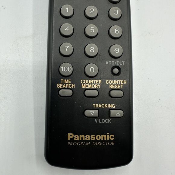 Panasonic Program Director VSQS1241 VCR Remote Control OEM Genuine Tested - Picture 4 of 5